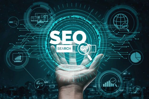 Seo search engine optimization business concept Premium Photo 1