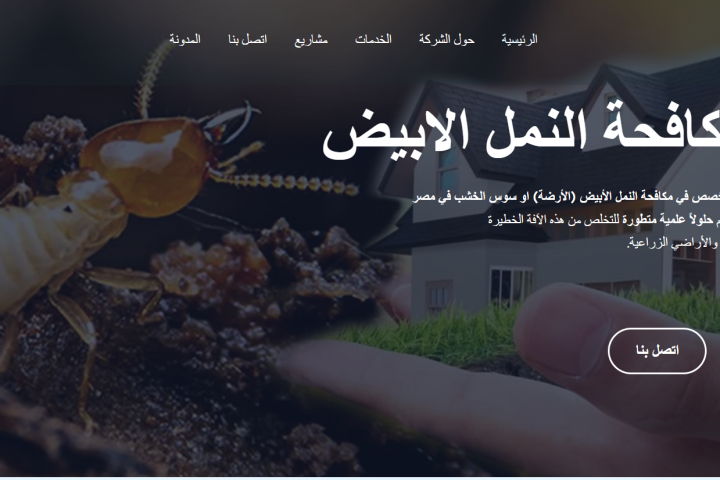 مركز مكافحة النمل الابيض